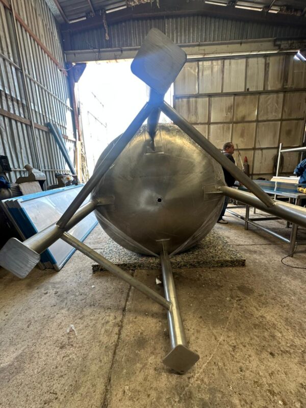 TANQUE NUEVO EN ACERO INOXIDABLE SANITARIO CON CAPACIDAD DE 6,500 LITROS - Imagen 6