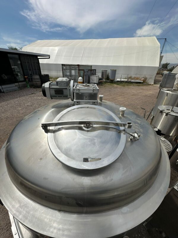 TANQUE DE ACERO INOXIDABLE CAPACIDAD 1,200 LITROS ENCHAQUETADO - Imagen 4