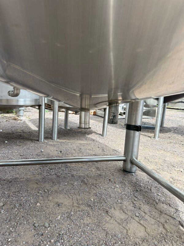 TANQUE DE ACERO INOXIDABLE CAPACIDAD 1,200 LITROS ENCHAQUETADO - Imagen 7